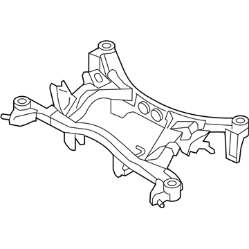 Subaru 20152YC004 Rear Suspension Frame Sub Assembly