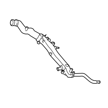 Subaru 14050AB02A Pipe Complete Water