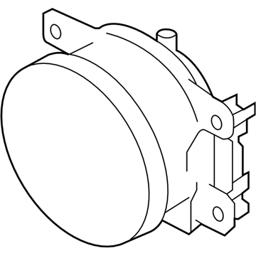 Subaru 84912FJ210 Lens & Body COMPLLH