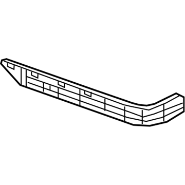 Subaru 57707AL23A Bracket Side Rear Left