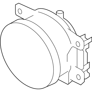 Subaru 84912FJ100 Lens & Body Complete