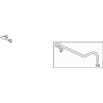 Subaru 21204AB260 Hose Assembly Pre Heater