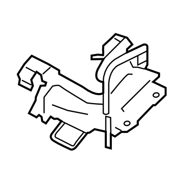 Subaru 64371CA000 Hinge Assembly RH