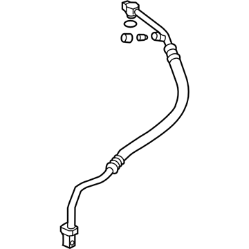 Subaru 73424AL02A Hose Pressure Discharge