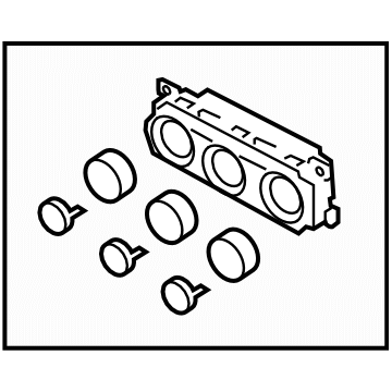 Subaru 72311VA040 Heater Control Assembly