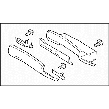 2006 Subaru Legacy Glove Box - 66120AG04CJC