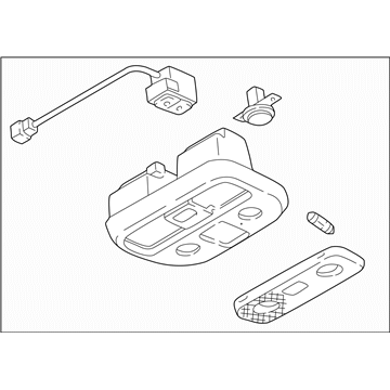 Subaru 84621FA020EN Spot Lamp Assembly