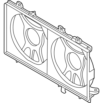 Subaru Forester Fan Shroud - 45122SA000