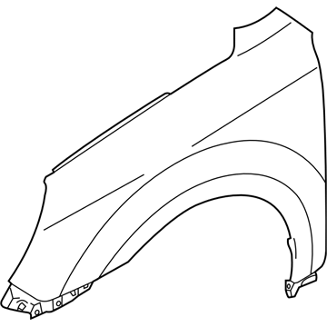 Subaru 57120AJ00A9P Fender Front RH Sdn