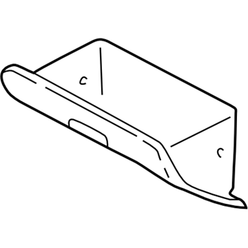 Subaru 66120AE02AOA Pocket Assembly