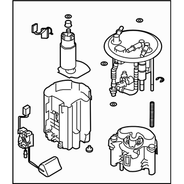 Subaru 42021AG010 Fuel Pump Assembly