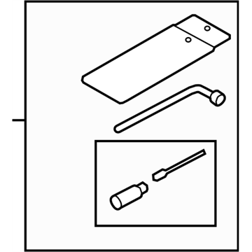 Subaru 97010AA000 PT341593 Tool Kit