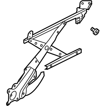 Subaru Forester Window Regulator - 61222SA012