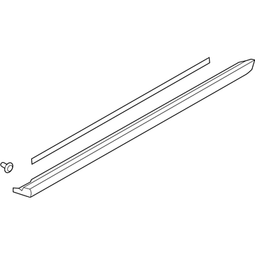 Subaru 91112AE45ANN GARNISH Assembly LH