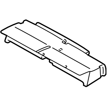 Subaru 95020FC001GC Mat Rear Floor Front Com