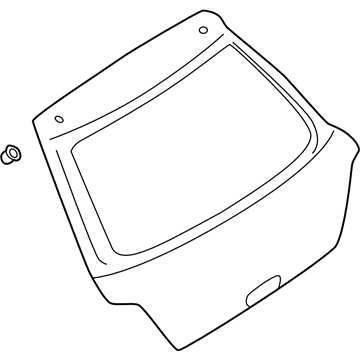 Subaru 60800FE560 Panel Rear Gate