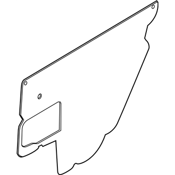 Subaru 62244AJ00A PB001330 Sealing Cover Door