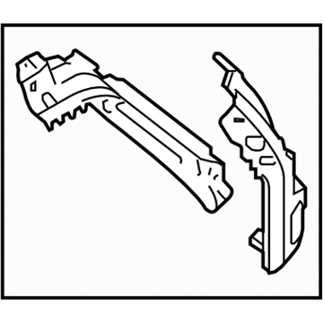 Subaru 51472AG06A9P Reinforcement D Pillar Complete RH