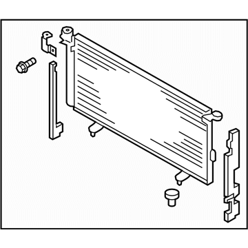 2012 Subaru Outback A/C Condenser - 73210AJ00A