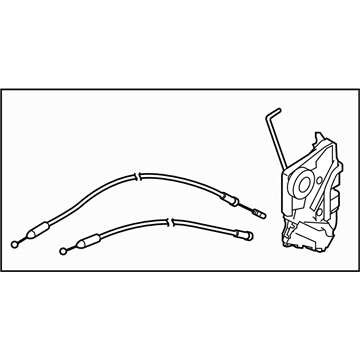 Subaru Legacy Door Lock - 61032AL00A