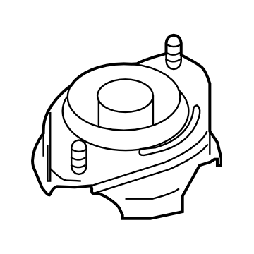 Subaru 20370AL00A Shock Mount Rear