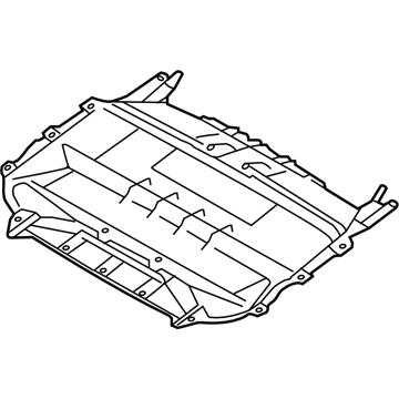 Subaru 57253VA000 Duct Hood In AssemblyFA