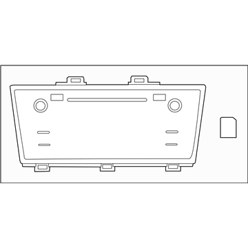 Subaru 86271AL66A NAVI Assembly