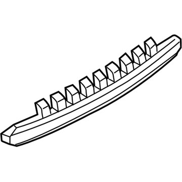 Subaru 57705XA04A Energy ABSORBER Rear BUMPE