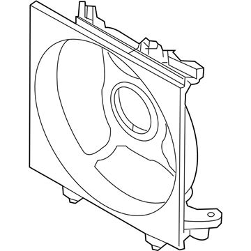 2008 Subaru Outback Fan Shroud - 45122AG01A