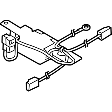 Subaru 86341FE010 Noise SUPPRESSOR Assembly