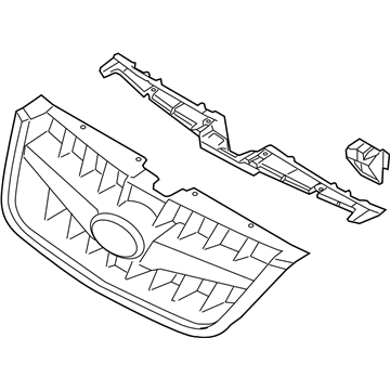 Subaru 91121AG27A Front Grille Assembly Lower