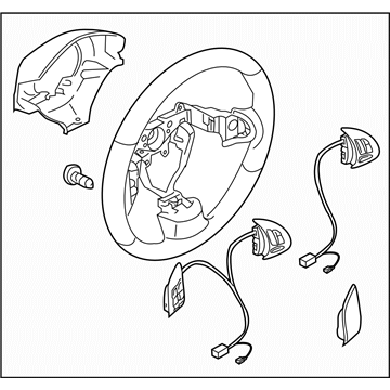 Subaru 34311FG030JC Steering Wheel Assembly