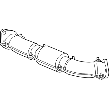 Subaru 44101FE080 Exhaust Joint Pipe Assembly, Front