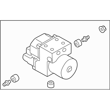 Subaru Forester ABS Pump And Motor Assembly - 27594SA011