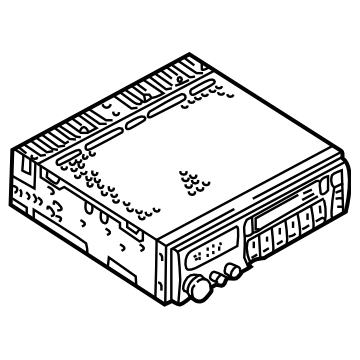 Subaru 86201AE07A Radio Assembly