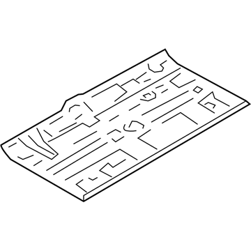 Subaru 52120CA0509P Floor Pan Front Side LH