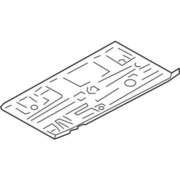 Subaru 52120CA0409P Floor Pan Front Side RH