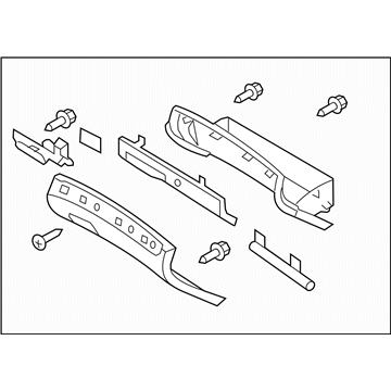 Subaru 66120AG11AJC Pocket Assembly SIA