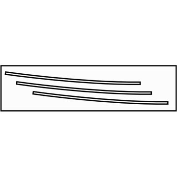 2020 Subaru BRZ Wiper Blade - 86548CA050