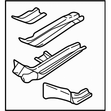 Subaru 51620AE20A Frame Side Front Complete LH