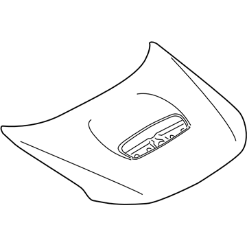 Subaru 57229SC0119P Front Hood Panel