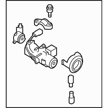 Subaru 83191AG22A Ignition Sw&St Lock Assembly