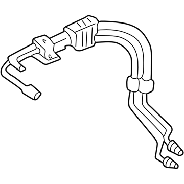 Subaru Impreza Power Steering Hose - 34610AC280