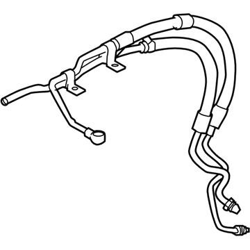 Subaru 34610SA031 Hose Assembly Power Steering