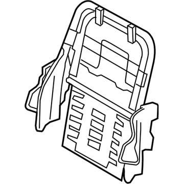 Subaru 64110XA01A Seat Frame Assembly B RFLH