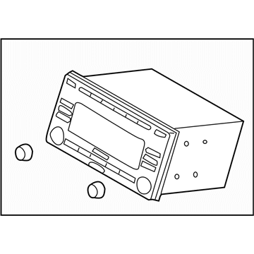 Subaru 86201FG642 PB000984 Radio Assembly UC2