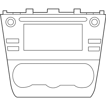 Subaru 86201FJ640 Radio Assembly