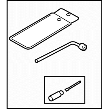 Subaru 97010FJ000 Tool Kit