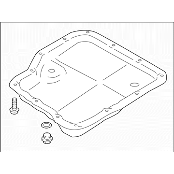 2016 Subaru WRX STI Transmission Pan - 31225AA022