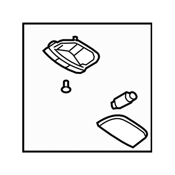 Subaru 84601AG07AEU Lamp Assembly Room